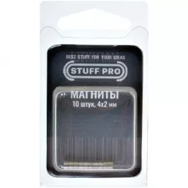 Магниты STUFF-PRO для миниатюр (4х2 мм., 10 шт.) картинка 375200 - МосИгра